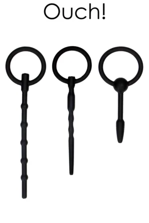 Set de 3 sondes urétrales – Ouch! - 94edenstreet.com - sexshop en ligne