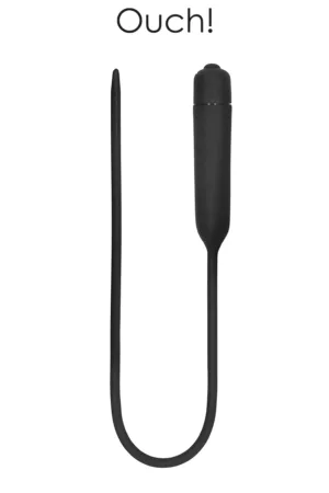 Plug d’urètre vibrant extra long – Ouch! - 94edenstreet.com - sexshop en ligne
