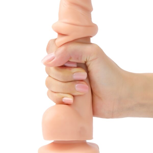 Gode double densité sliding skin XXL – Strap On Me