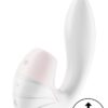 Double stimulateur Supernova blanc – Satisfyer - 94edenstreet.com - sexshop en ligne