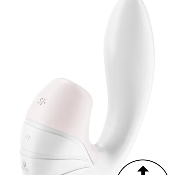 Double stimulateur Supernova blanc – Satisfyer