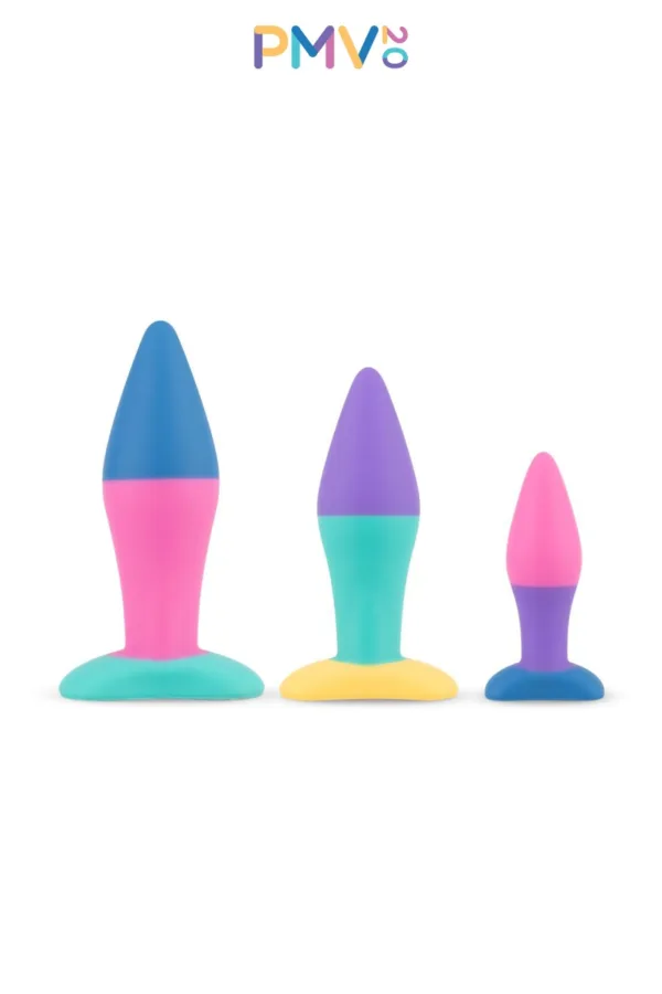 Coffret 3 plugs anal Koda – PMV20 - 94edenstreet.com - sexshop en ligne