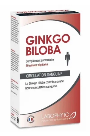 Ginkgo Biloba extra fort (60 gélules) - 94edenstreet.com - sexshop en ligne