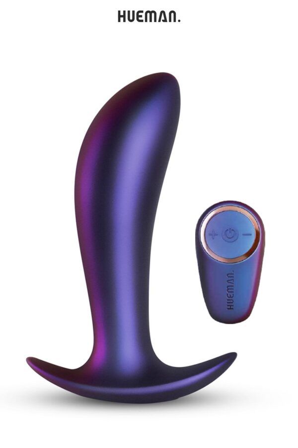 Plug vibrant télécommandé Uranus – Hueman - 94edenstreet.com - sexshop en ligne