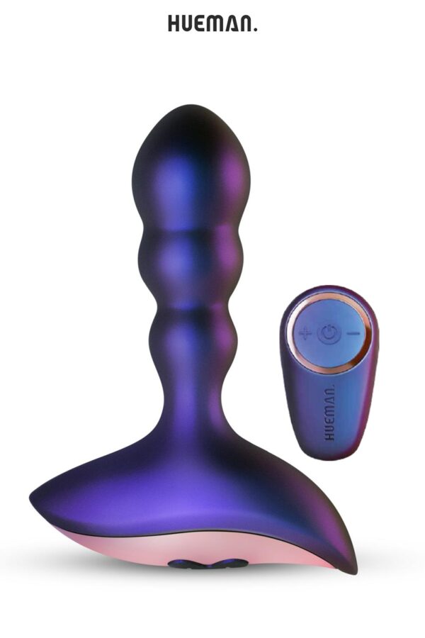 Plug vibrant télécommandé Interstellar – Hueman - 94edenstreet.com - sexshop en ligne
