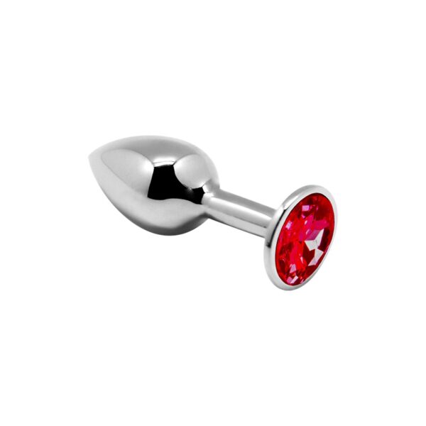 Plug métal bijou rouge S – Alive