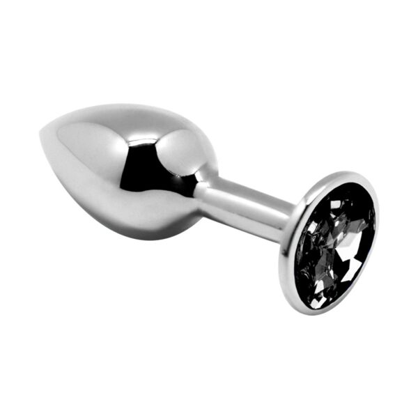 Plug métal bijou noir L – Alive
