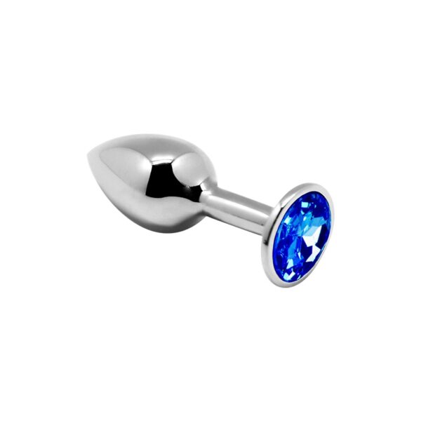 Plug métal bijou bleu S – Alive