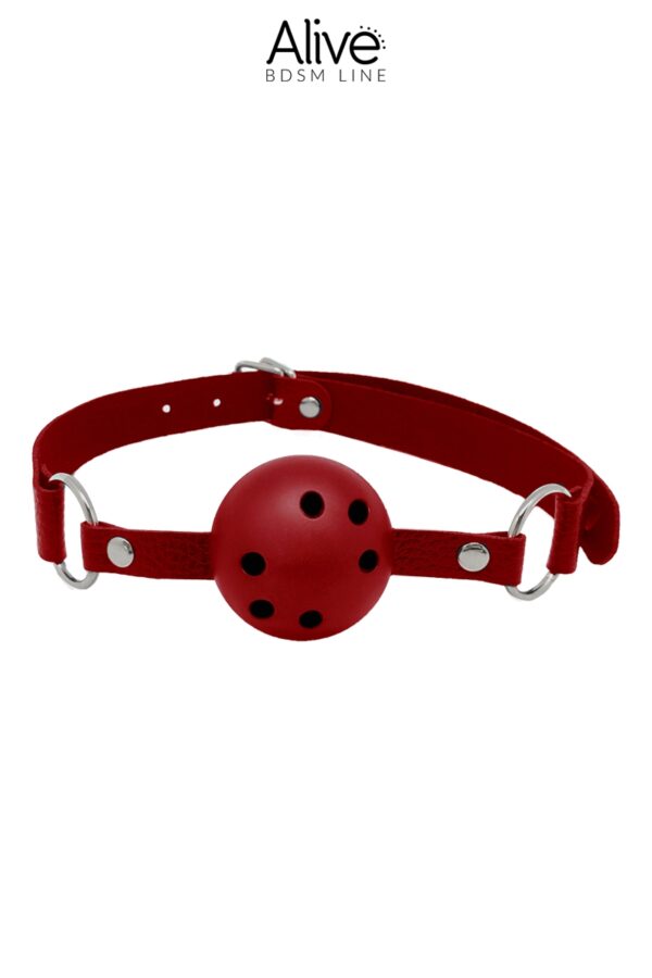 Baillon Discretion rouge – Alive - 94edenstreet.com - sexshop en ligne