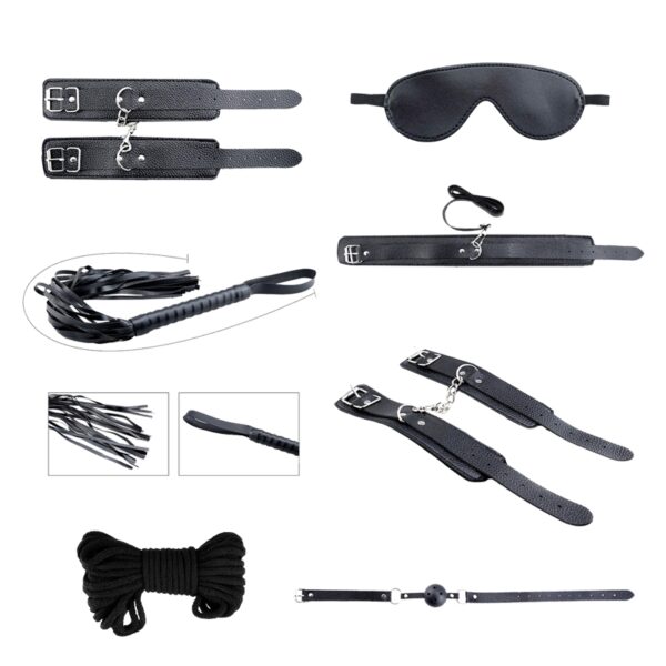Kit BDSM Secret Desires noir – Alive