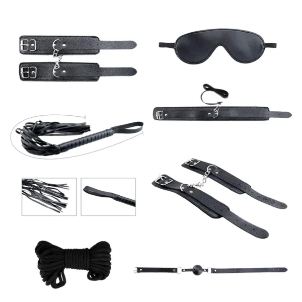 Kit BDSM Secret Desires noir – Alive
