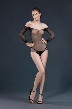 Body résille N°9 – Moonlight - 94edenstreet.com - sexshop en ligne