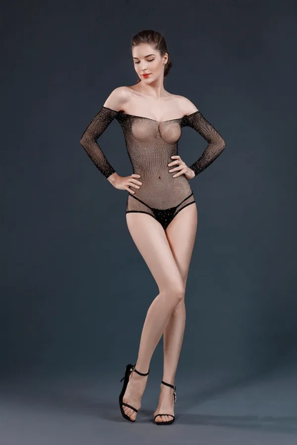 Body résille N°9 – Moonlight - 94edenstreet.com - sexshop en ligne