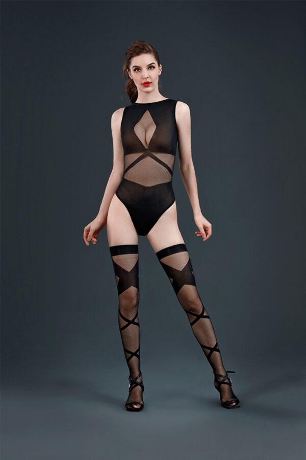 Ensemble résille  N°16 – Moonlight - 94edenstreet.com - sexshop en ligne