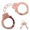 Menottes métal rose gold – Toy Joy - 94edenstreet.com - sexshop en ligne