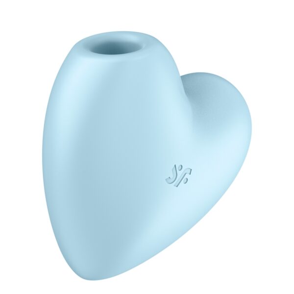 Double stimulateur Cutie Heart bleu – Satisfyer
