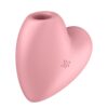 Double stimulateur Cutie Heart rose - Satisfyer