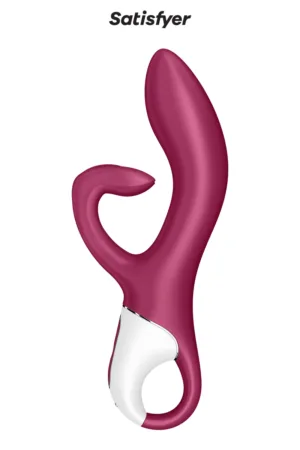 Vibro Rabbit Embrace Me Bordeaux – Satisfyer - 94edenstreet.com - sexshop en ligne