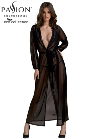 Peignoir long Zinnia – Passion ECO Collection - 94edenstreet.com - sexshop en ligne