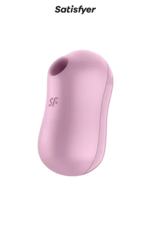 Double stimulateur Cotton Candy lilas – Satisfyer - 94edenstreet.com - sexshop en ligne