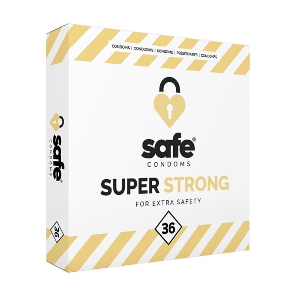 36 préservatifs Safe Super Strong