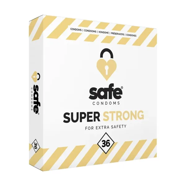 36 préservatifs Safe Super Strong