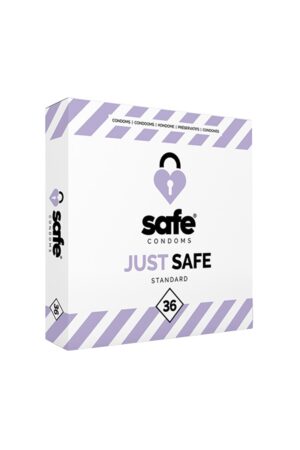 36 préservatifs Just Safe Standard