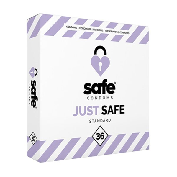 36 préservatifs Just Safe Standard