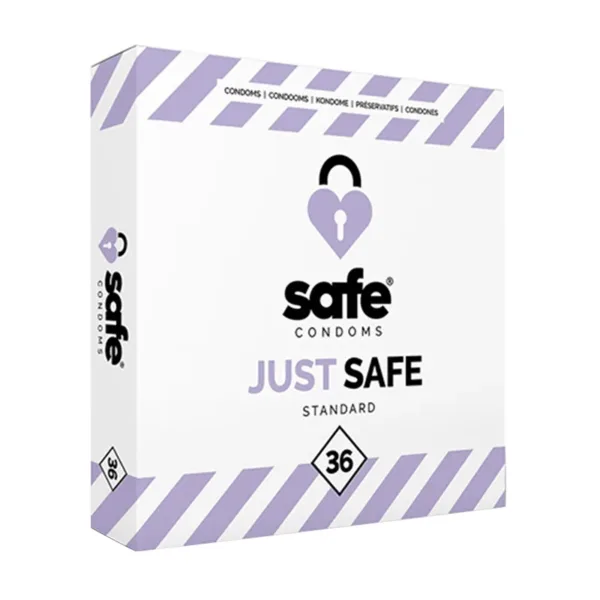36 préservatifs Just Safe Standard