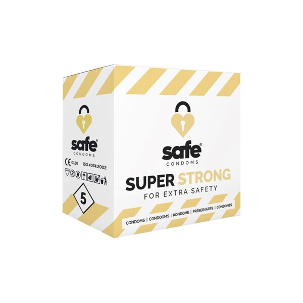 5 préservatifs Safe Super Strong