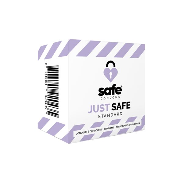 5 préservatifs Just Safe Standard