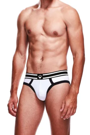 Slip Prowler blanc et noir - 94edenstreet.com - sexshop en ligne