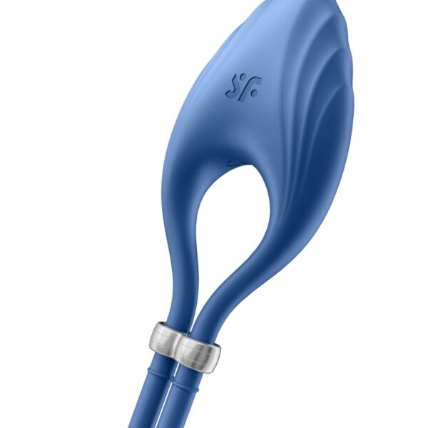 Anneau vibrant Duelist bleu – Satisfyer