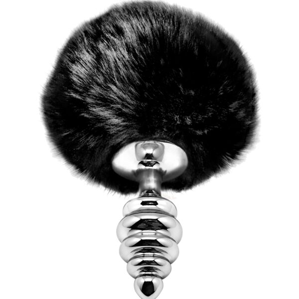 Plug métal Fluffy Twist S noir – Alive
