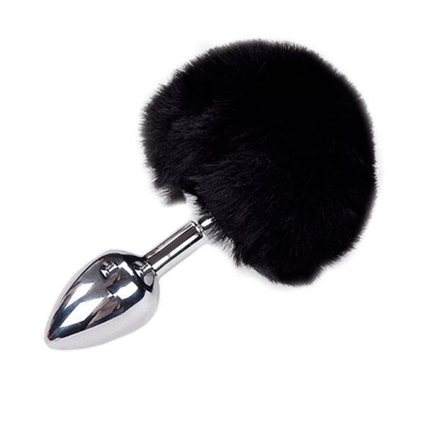 Plug métal Fluffy S noir – Alive