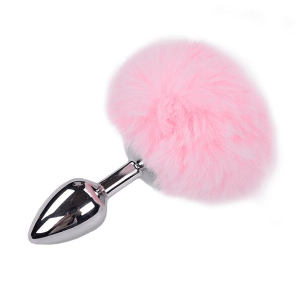 Plug métal Fluffy S rose – Alive
