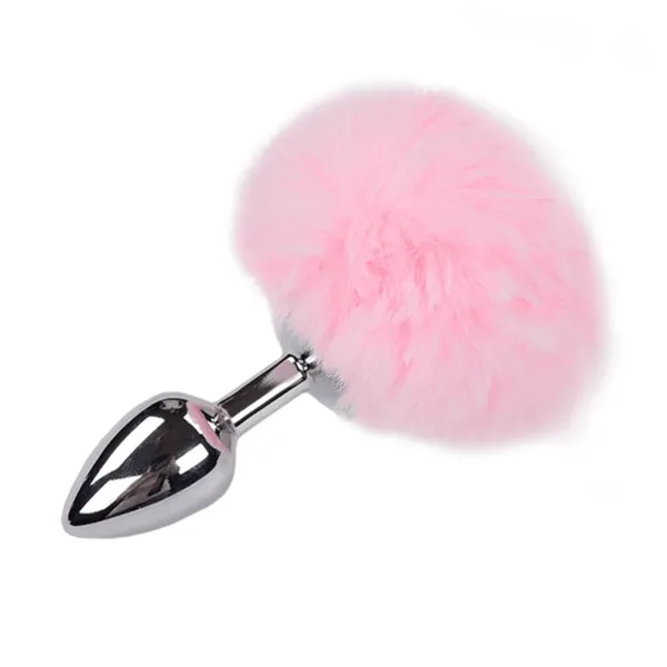 Plug métal Fluffy S rose – Alive