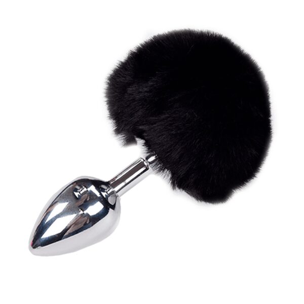 Plug métal Fluffy M noir – Alive