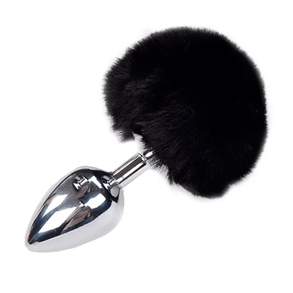Plug métal Fluffy L noir – Alive