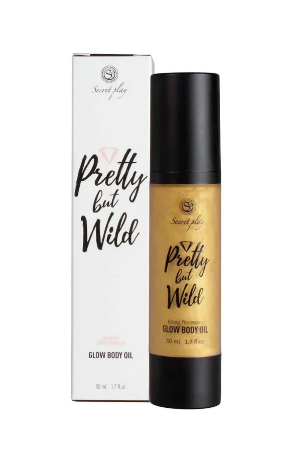 Huile brillante pour le corps – Secret Play - 94edenstreet.com - sexshop en ligne