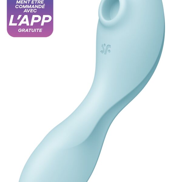 Curvy Trinity 5+ bleu – Satisfyer