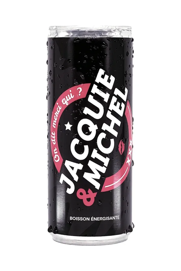 Boisson énergisante Jacquie et Michel - 94edenstreet.com - sexshop en ligne