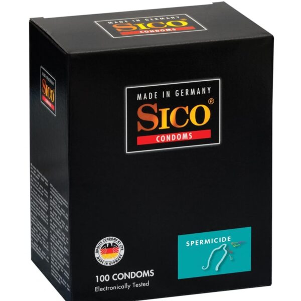 100 préservatifs Sico SPERMICIDE