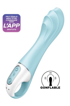 Vibro gonflable Satisfyer Air Pump Vibrator 5 - 94edenstreet.com - sexshop en ligne