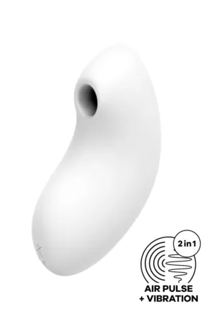 Double stimulateur Vulva Lover 2 blanc – Satisfyer - 94edenstreet.com - sexshop en ligne