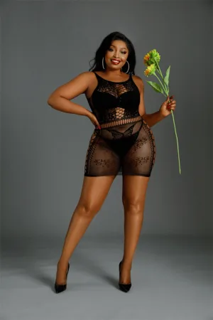 Mini robe sexy N°01 Queen Size – Moonlight - 94edenstreet.com - sexshop en ligne