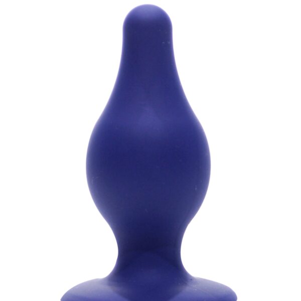 Plug anal double densité bleu 9,3 cm – SilexD