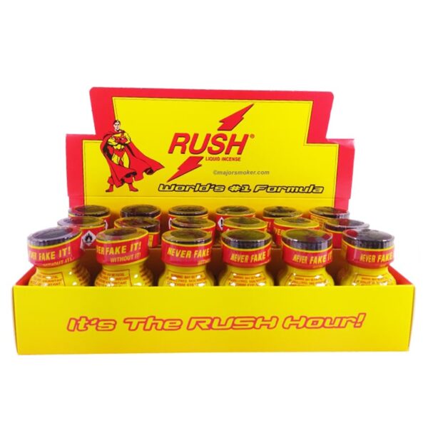 Box 18 poppers Rush 10 ml