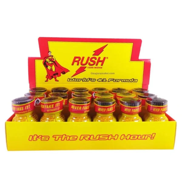 Box 18 poppers Rush 10 ml