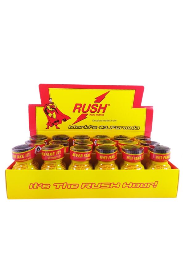 Box 18 poppers Rush 10 ml - 94edenstreet.com - sexshop en ligne
